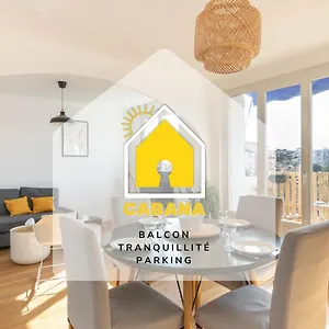 Appartement Cabana & Grand Cosy - Parking & Balcon, Villefranche-sur-Saône